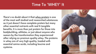 Facts about whey protein