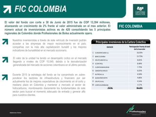 Factsheet colombia  2015