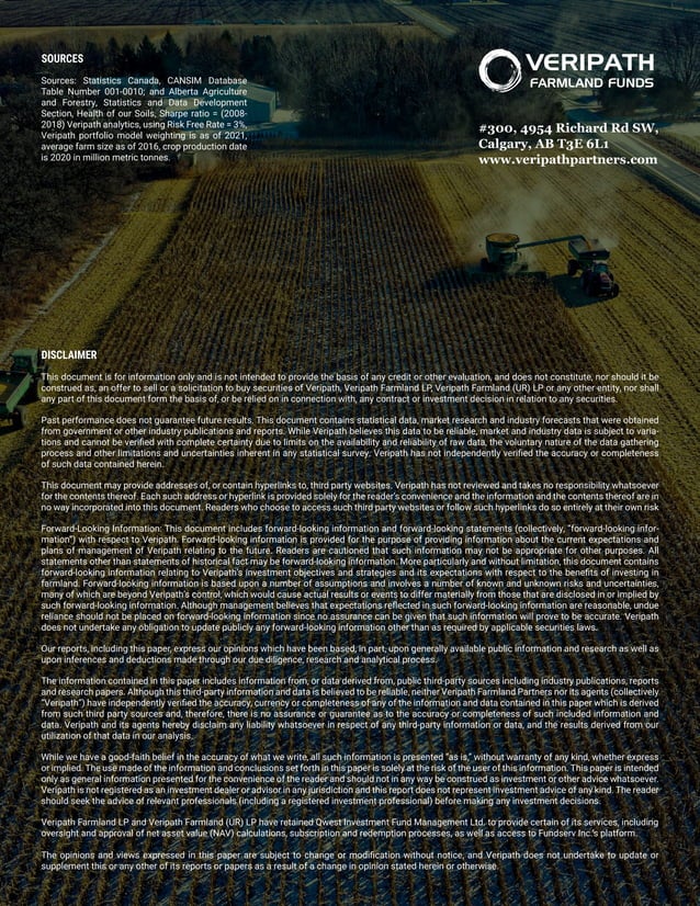 Canadian Farmland Quebec Provincial Fact Sheet