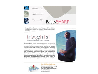 Facts sharp brochure