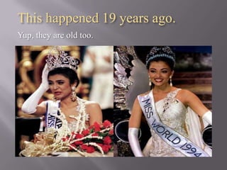 This happened 19 years ago.
Yup, they are old too.

 