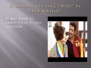 It has been 21
years since it was
released.

 