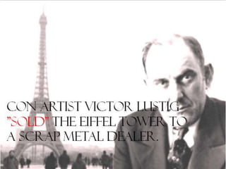 Facts You Never Knew About The Eiffel Tower