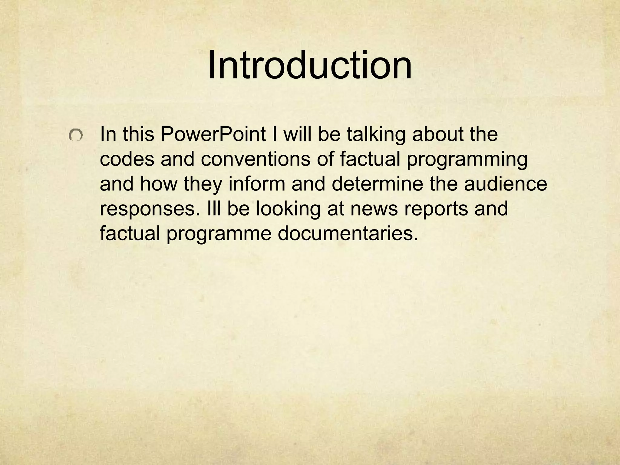 Factual programming powerpoint | PPT | Free download