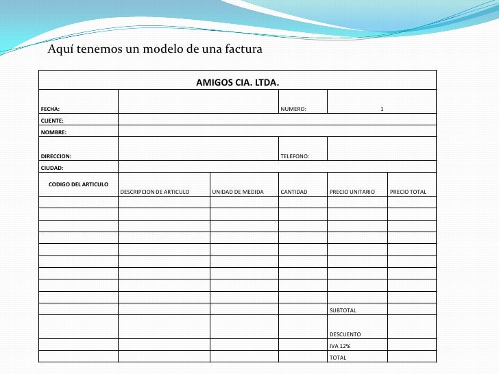factura