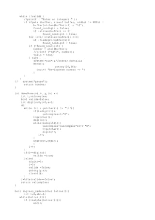 Factura en borland c++ | TXT
