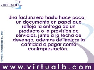 Factura Electrónica