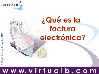 Factura Electrónica