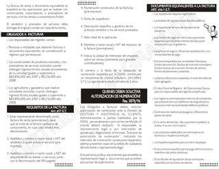 requisitos Factura en colombia