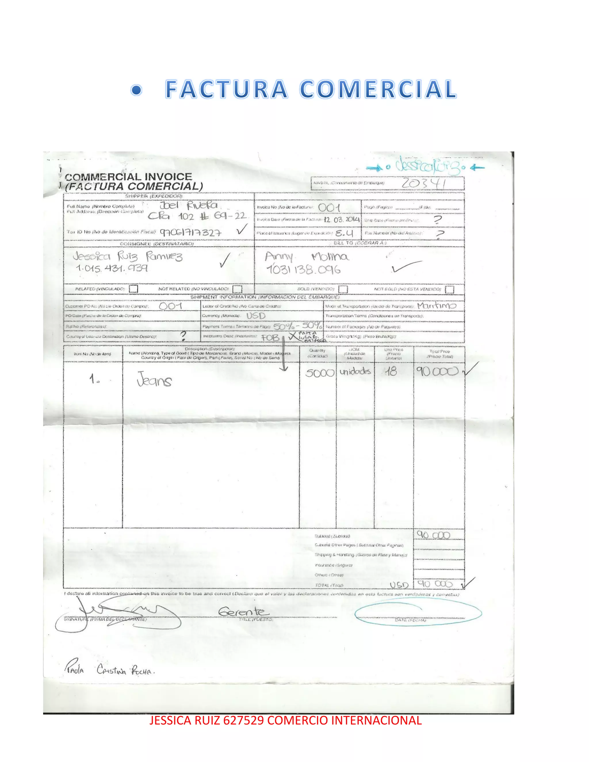 JESSICA RUIZ 627529 COMERCIO INTERNACIONAL