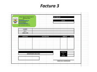 Factura 3
 