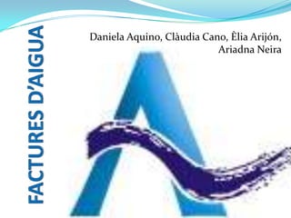 Daniela Aquino, Clàudia Cano, Èlia Arijón,
                           Ariadna Neira
 