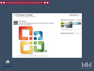 #contemaishistórias | @andredamasceno | @omelhordomkt
 