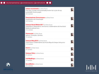 #contemaishistórias | @andredamasceno | @omelhordomkt
 