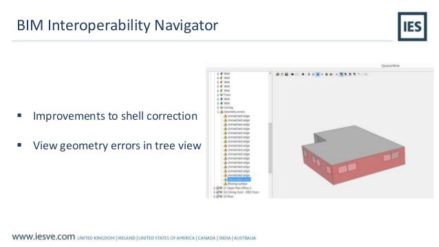 IES BIM Faculty - New IESVE Interoperability Navigator