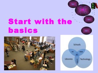 Start with the
basics
 