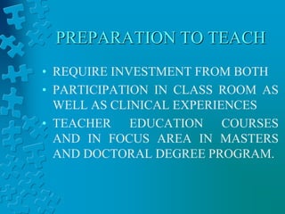 Faculty development programs in nursing | PPTX