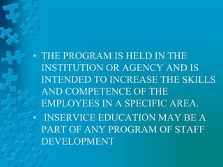 Faculty development programs in nursing | PPTX