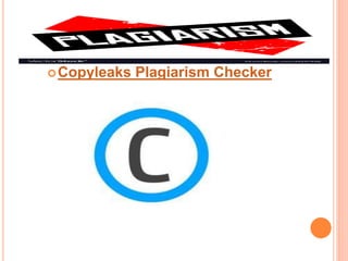Copyleaks Plagiarism Checker
 