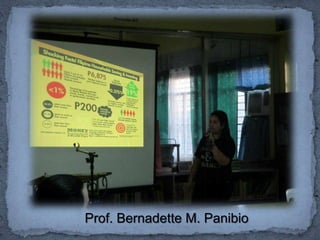 Prof. Bernadette M. Panibio
 