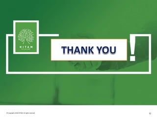 © Copyrights 2018 HITAM. All rights reserved. 12
 