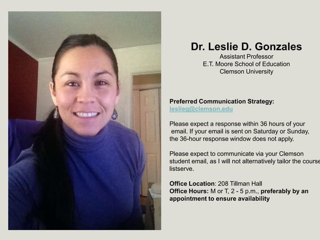 Faculty Profile and Introduction | PPTX