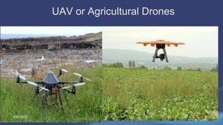 UAV or Agricultural Drones
342/25/2015
 