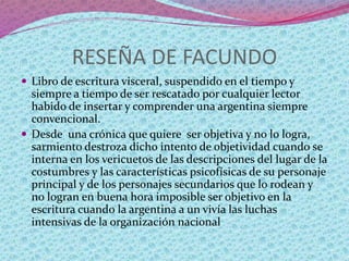 Facundo | PPTX