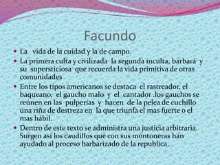 Facundo | PPTX