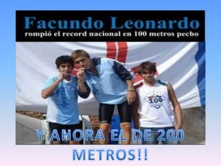 Y AHORA EL DE 200 METROS!! 