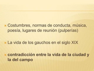 Facundo o civilización y barbarie en las pampas | PPTX