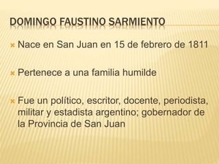 Facundo o civilización y barbarie en las pampas | PPTX