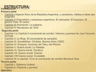 Facundo o civilización y barbarie en las pampas | PPTX