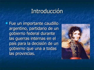 Facundo Quiroga | PPT