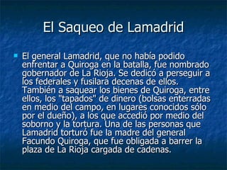 Facundo Quiroga | PPT
