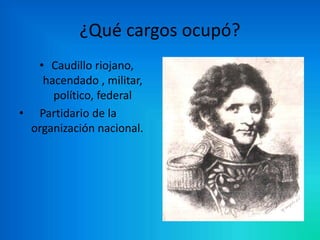 Facundo Quiroga 12 | PPTX
