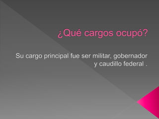 Facundo Quiroga 13 | PPTX