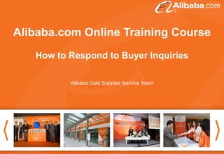 How to Respond to Buyer Inquiries Alibaba | PDF