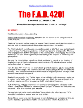 The F.A.D.420!