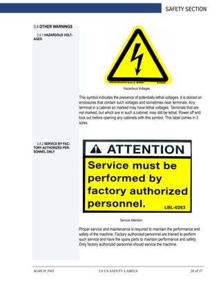 Fadal Safety Section CNC Machine Manual - ITSCNC | PDF