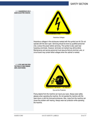 Fadal Safety Section CNC Machine Manual - ITSCNC | PDF