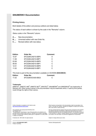 Fadal Siemens Operation Programming Guide | PDF
