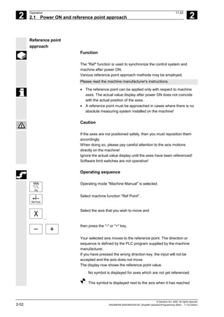 Fadal Siemens Operation Programming Guide | PDF