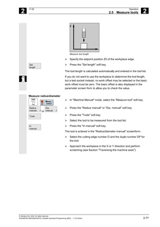 Fadal Siemens Operation Programming Guide | PDF