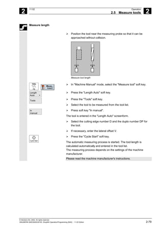 Fadal Siemens Operation Programming Guide | PDF