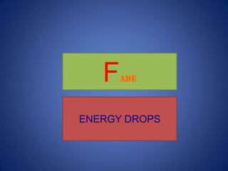 F ade



ENERGY DROPS
 