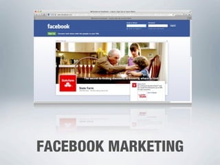 FACEBOOK MARKETING
 