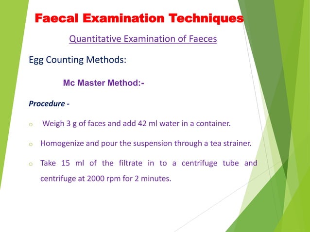 Faecal_Examination_Techniques_-II__Practical_.pptx