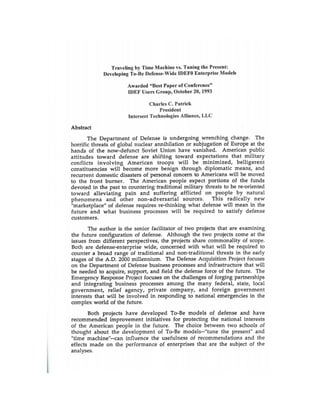 Time Machine Paper | PDF