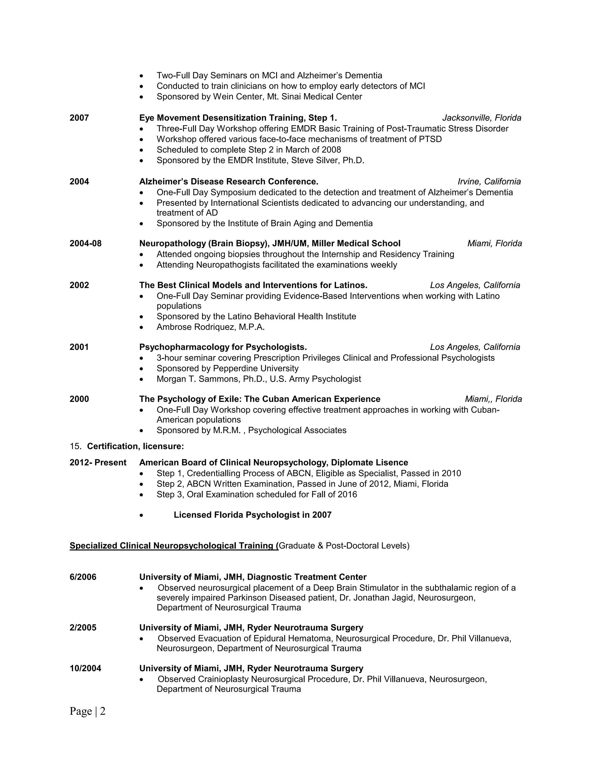 CV RHC 82016 UM Format | PDF